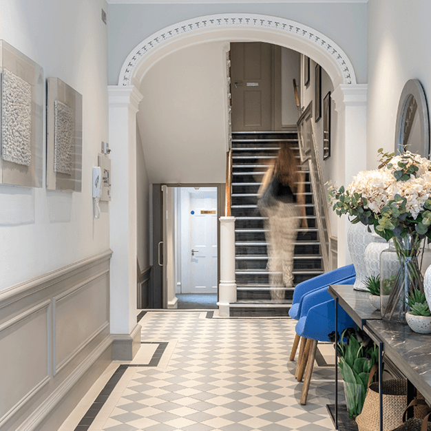 Hallway area at Wigmore Street, The Boutique Workplace Company in Mayfair