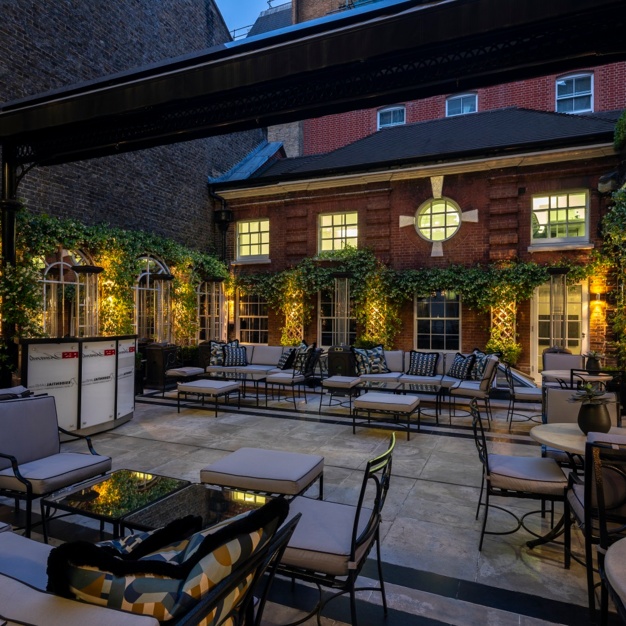 Outdoor area at Grosvenor Street, Residential Land Management Ltd in Mayfair