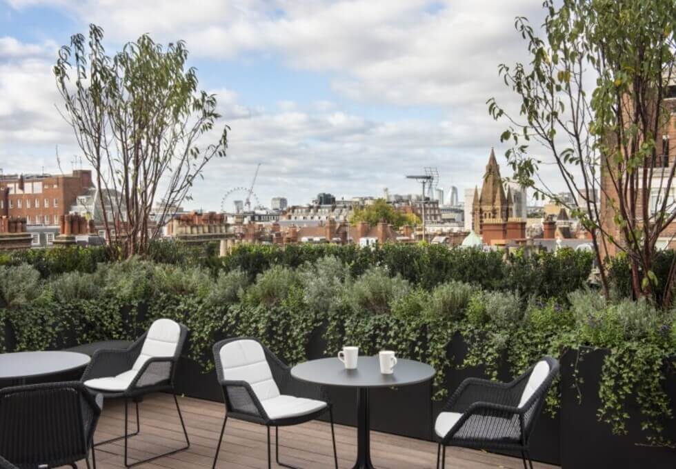Outdoor space at North Audley Street, Argyll (Mayfair)