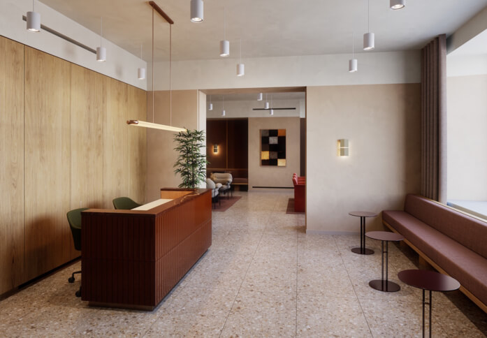 Reception at Grosvenor Street, The Arterial Group Ltd in Mayfair