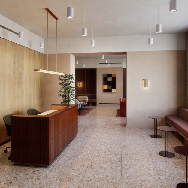 Reception at Grosvenor Street, The Arterial Group Ltd in Mayfair