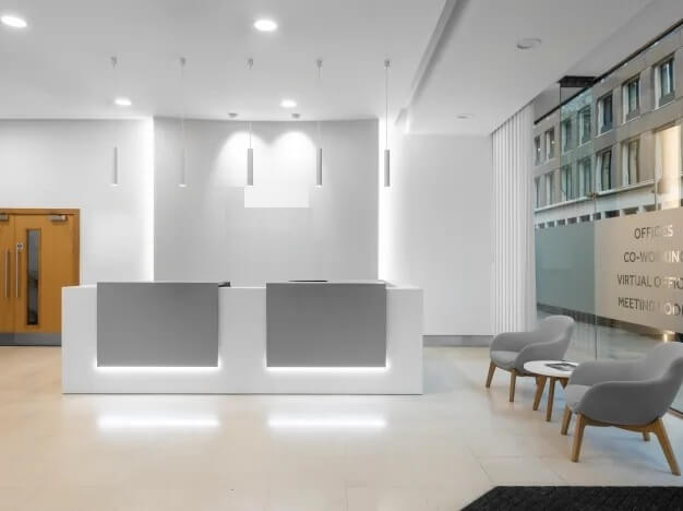 Reception at Hanover Square, Regus in Mayfair