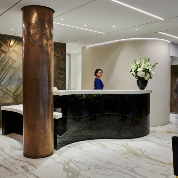 Reception - Berkeley Street, Beaumont Business Centres in Mayfair