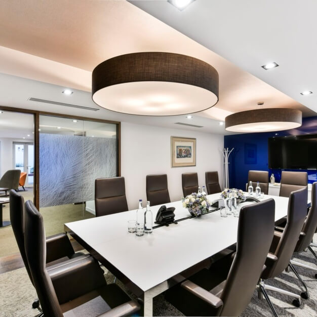 The boardroom at Curzon Street, Argyll in Mayfair
