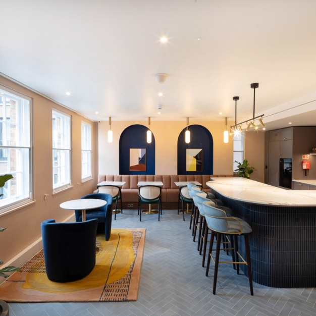The breakout area - Grosvenor Street, The Arterial Group Ltd (Mayfair)