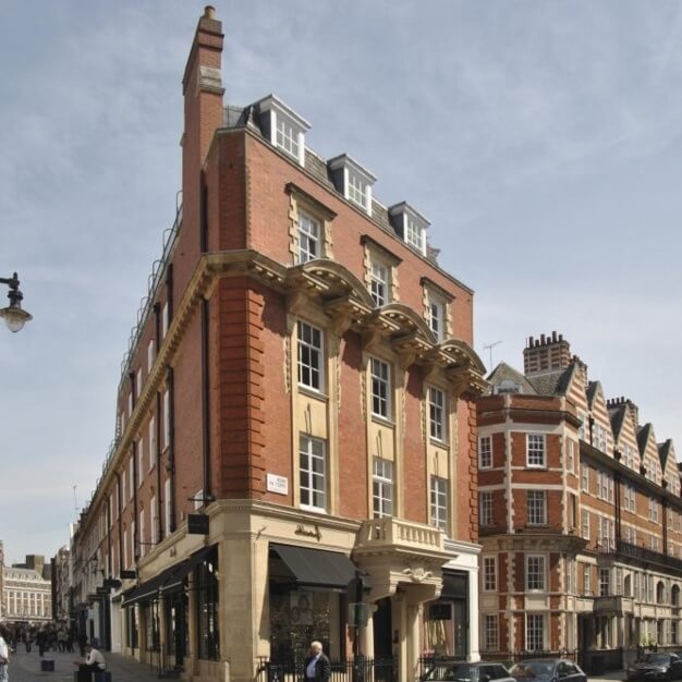 The building at Brook Street, The Arterial Group Ltd in Mayfair