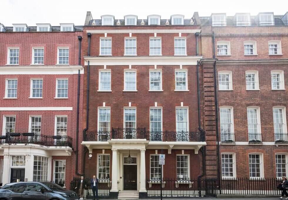 The building at Grosvenor Street, Landmark Space in Mayfair