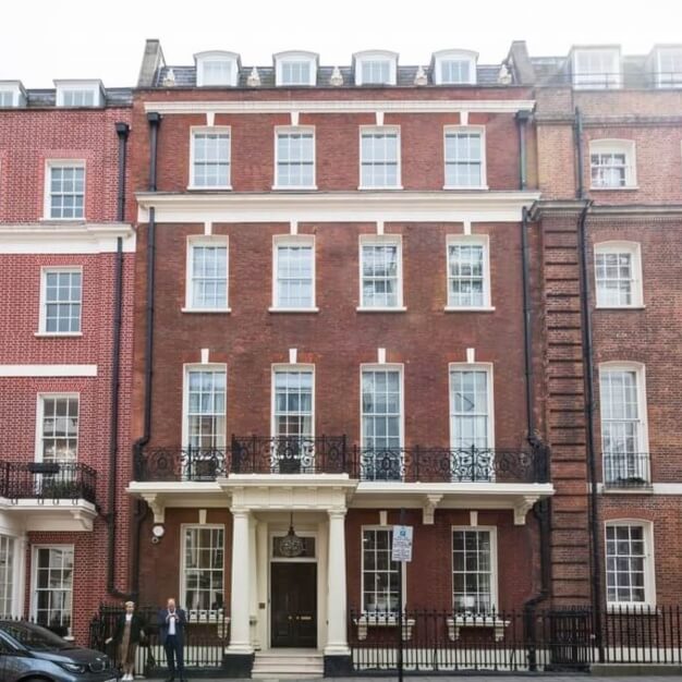 The building at Grosvenor Street, Landmark Space in Mayfair