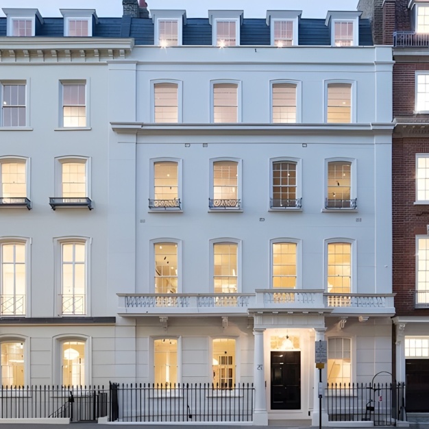 The building at Grosvenor Street, Landmark Space, Mayfair