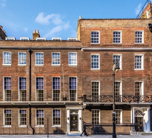 The building at Hill Street, Argyll in Mayfair
