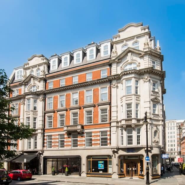 The building at North Audley Street, Argyll in Mayfair