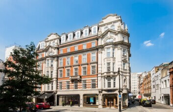 The building at North Audley Street, Argyll in Mayfair