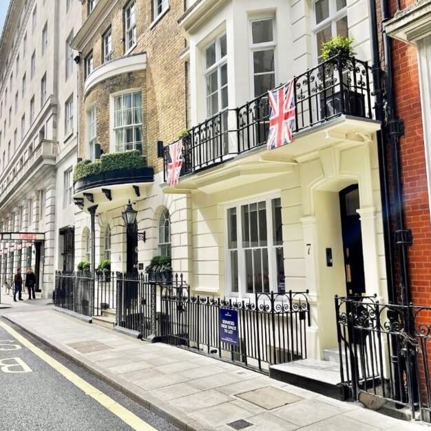 The building at Stratton Street, Adderstone 1993 Ltd, Mayfair