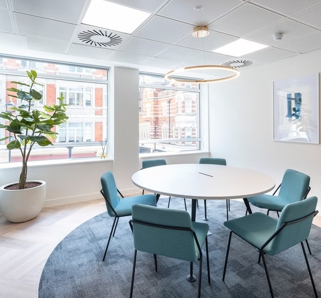 The dedicated meeting room at Conduit Street, Made in Mayfair
