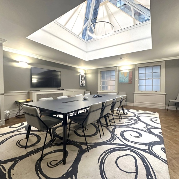 The dedicated meeting room at Grosvenor Street in Mayfair (Workpad)
