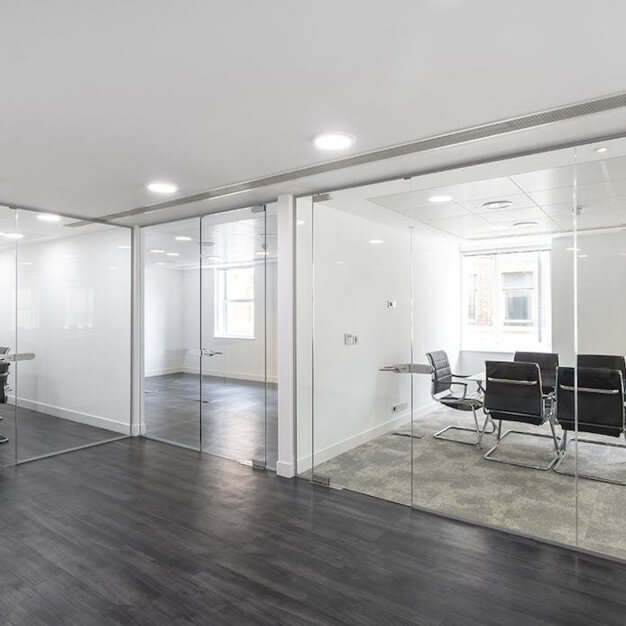 The dedicated meeting room at Maddox Street, One Avenue in Mayfair