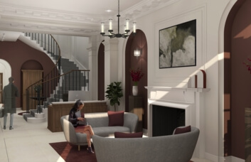 The Foyer in Grosvenor Street, The Arterial Group Ltd, Mayfair