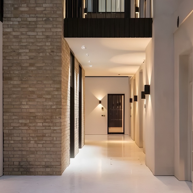 The hallway in Grosvenor Street, Landmark Space, Mayfair