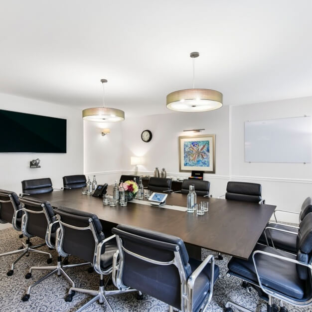 The meeting room at Curzon Street, Argyll in Mayfair