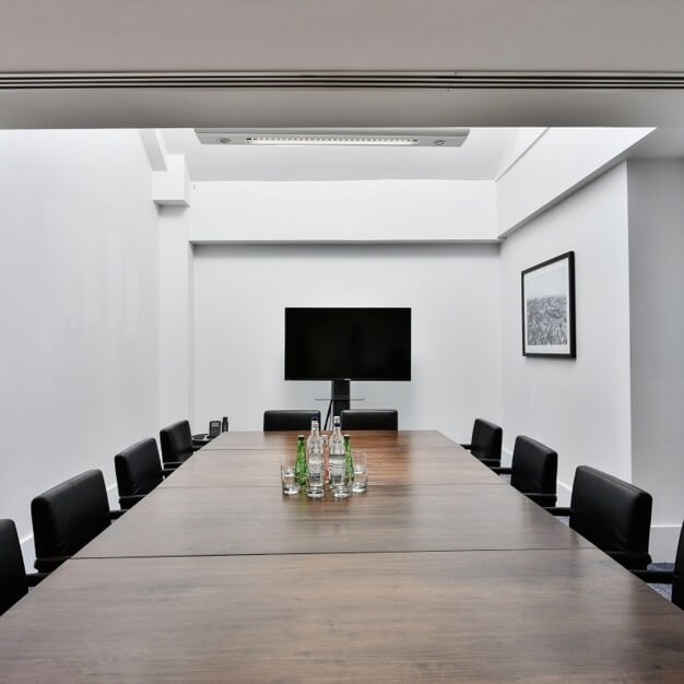 The meeting room at Farm Street, Argyll in Mayfair