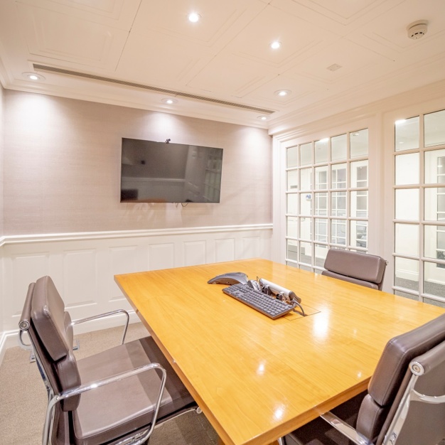 The meeting room at Grosvenor Street in Mayfair - Residential Land Management Ltd