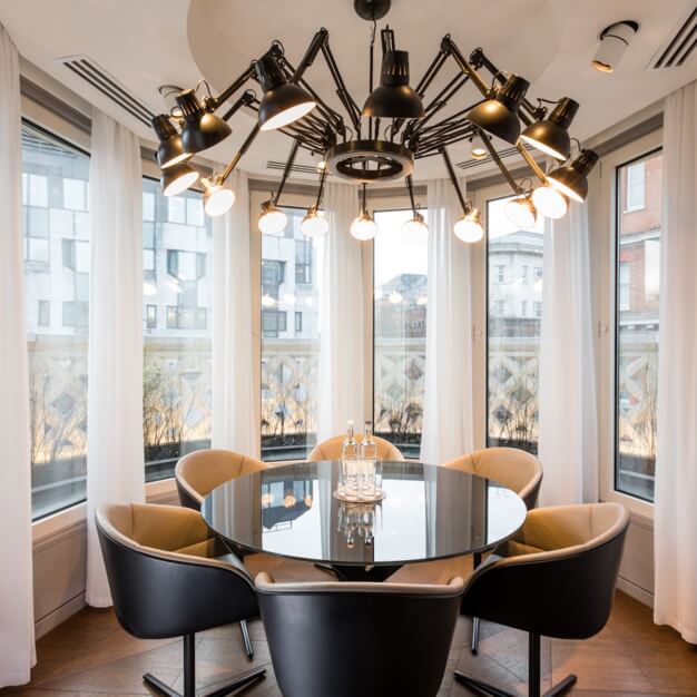 The meeting room at Hay Hill in Mayfair