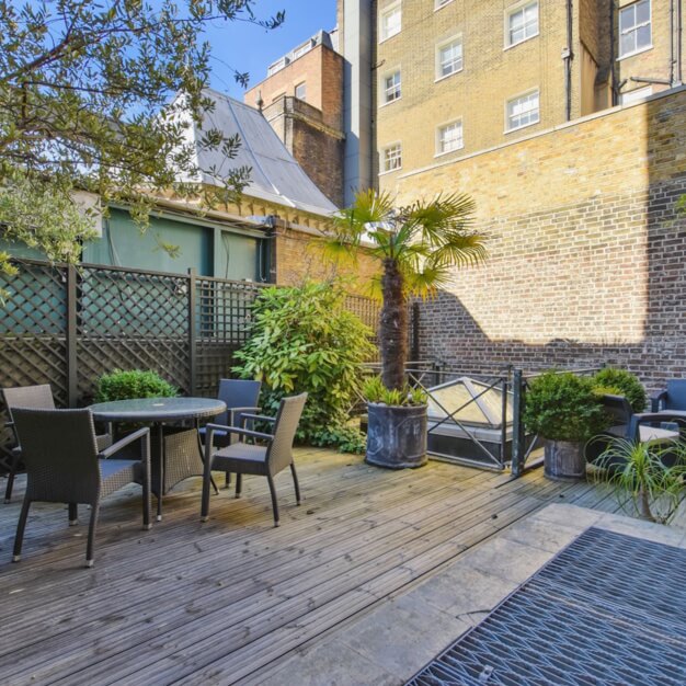 Use the roof terrace at Berkeley Square, Pasley-Tyler Holdings Limited (Mayfair)
