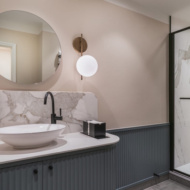 Use the showers at Brook Street, Argyll in Mayfair