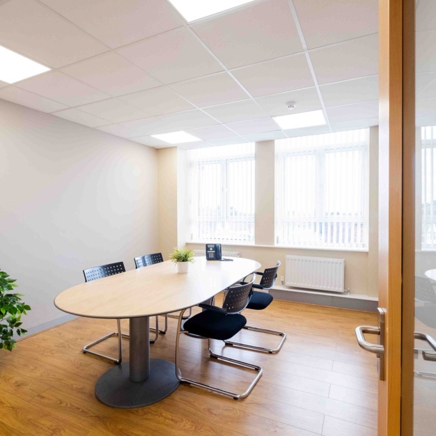 Boardroom at Bunns Lane, Churchill House Business Centre in Mill Hill