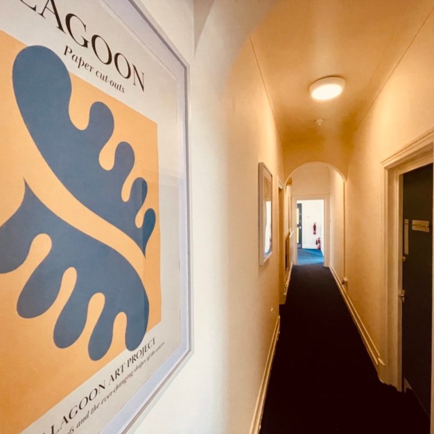 Hallway access at London Road, Wimbletech CIC, Mitcham