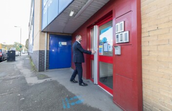 The building outside at Morden Road, Mitcham, Access Storage