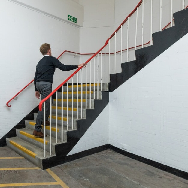 The hallway at Morden Road, Access Storage in Mitcham