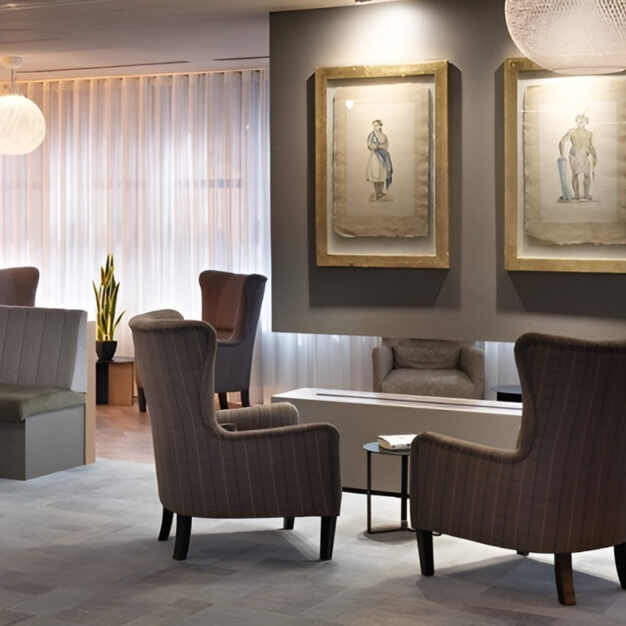 A breakout area in Lower Thames Street, Halkin Management, Monument