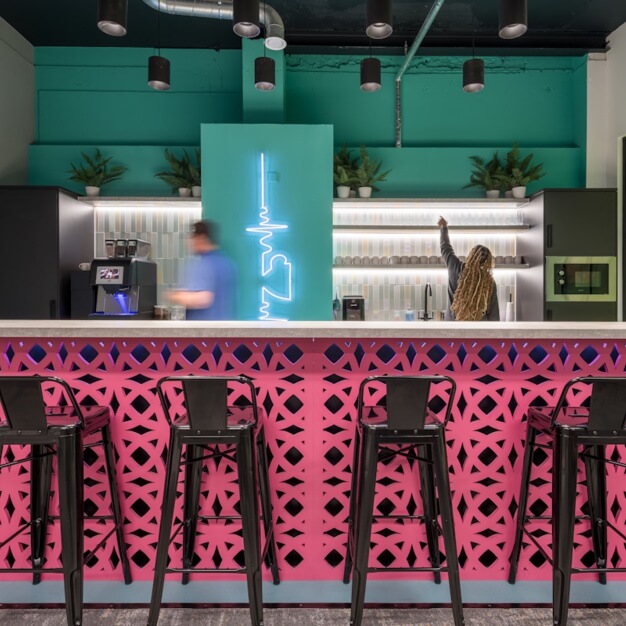 Breakout area at Lime Street, The Boutique Workplace Company in Monument