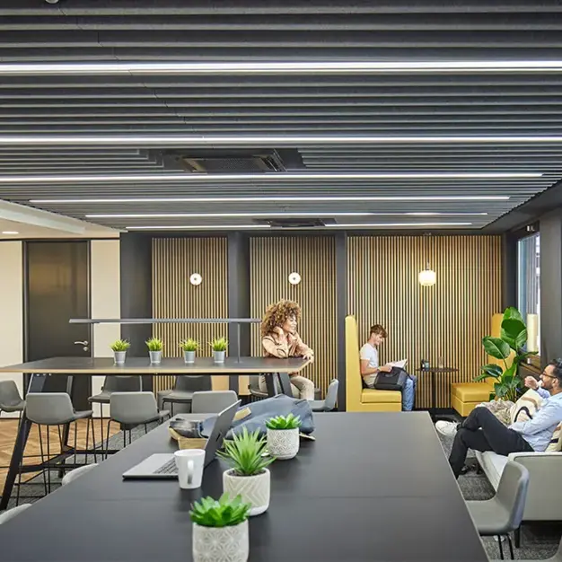 Breakout space for clients - King William Street, FigFlex Offices Ltd in Monument