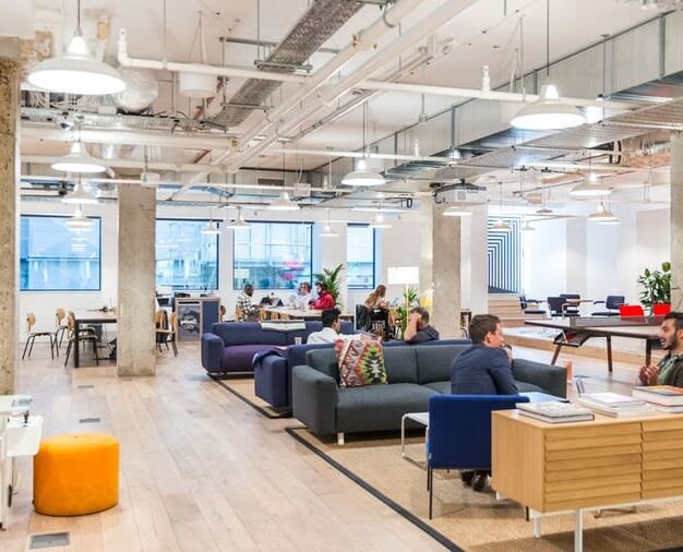 Breakout space in Eastcheap, WeWork (Monument)