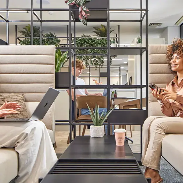 Breakout space in King William Street, FigFlex Offices Ltd (Monument)
