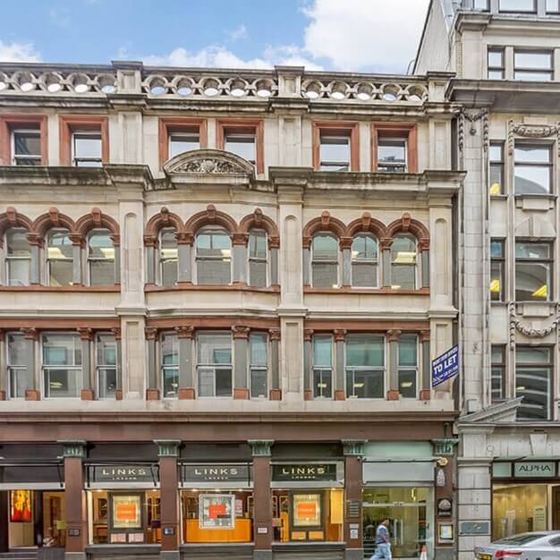 Building external for Lime Street, The Boutique Workplace Company, Monument