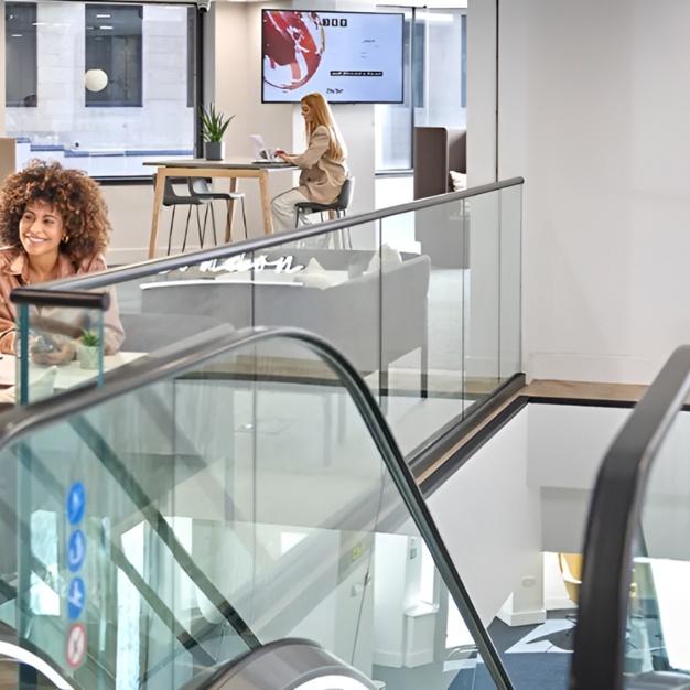 Client Breakout space at King William Street, FigFlex Offices Ltd in Monument