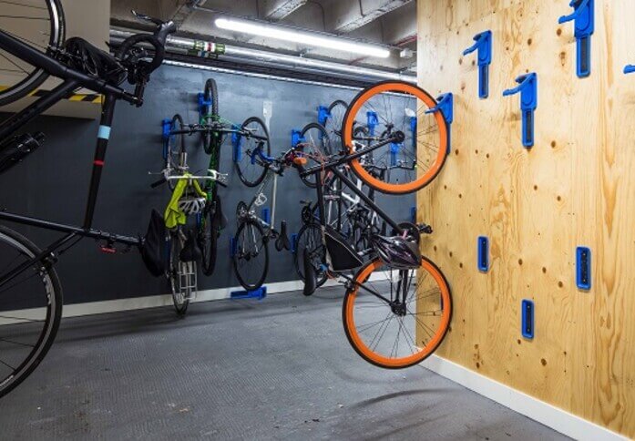 Cycle storage at St Dunstans Hill, The Office Serviced Offices (OSiT), Monument