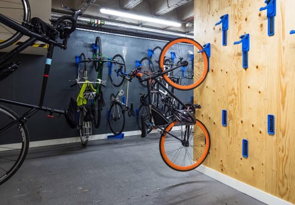 Cycle storage at St Dunstans Hill, The Office Serviced Offices (OSiT), Monument