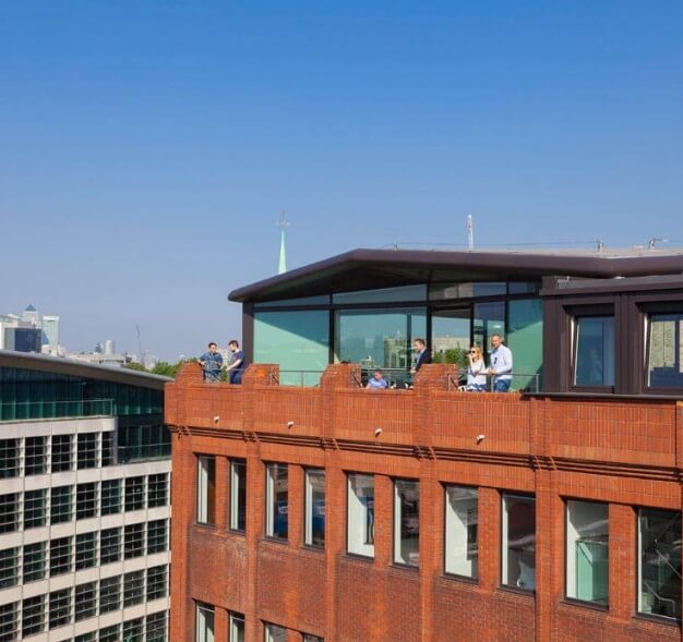 Outdoor space at Harp Lane, Us&Co in Monument