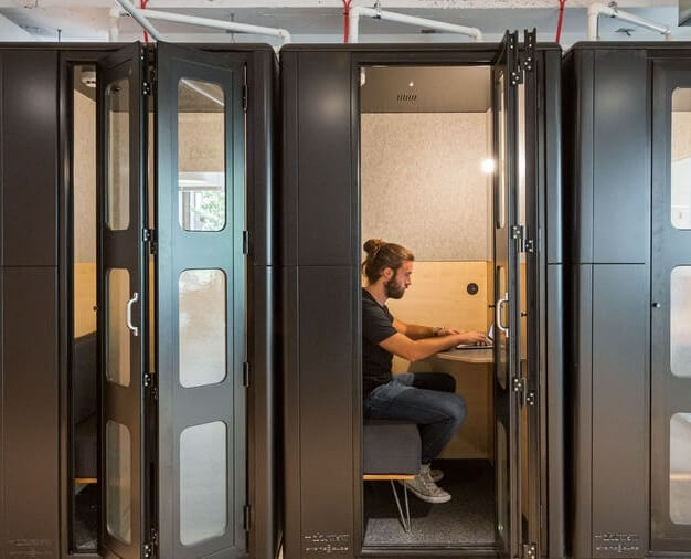 Phone booth - Eastcheap, WeWork in Monument
