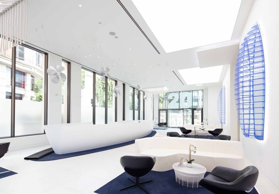 Reception at St Dunstans Hill, The Office Serviced Offices (OSiT) in Monument