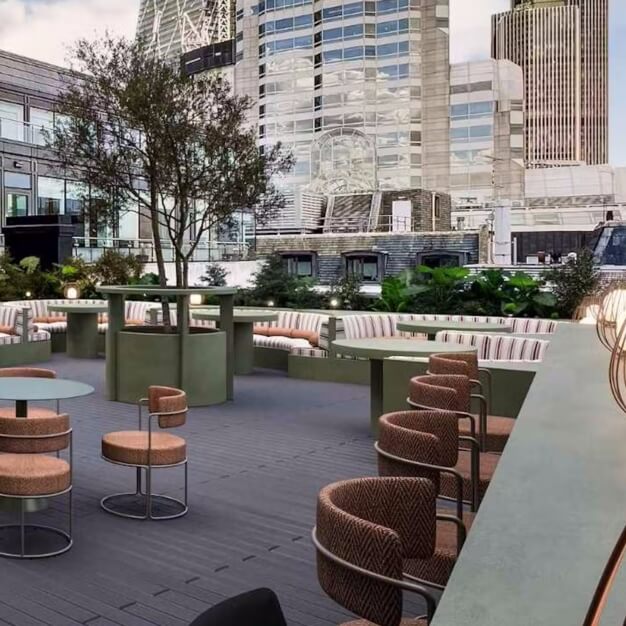 Roof terrace - King William Street, Halkin Management in Monument