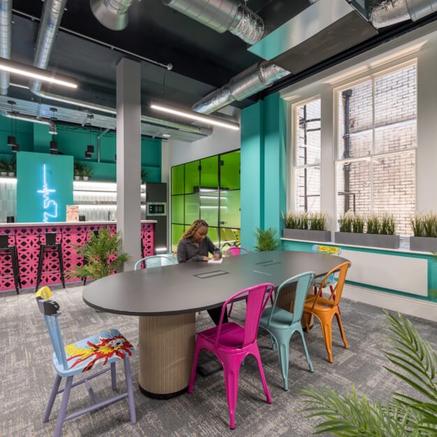 The breakout area - Lime Street, The Boutique Workplace Company in Monument