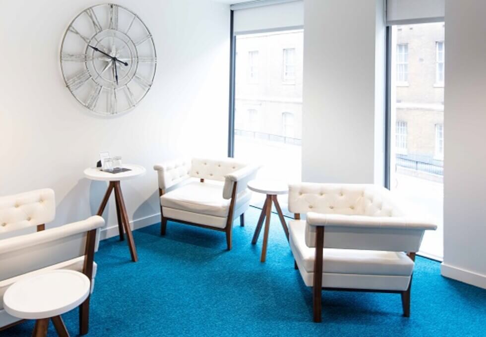 The breakout space for clients - St Dunstans Hill, OSiT in Monument