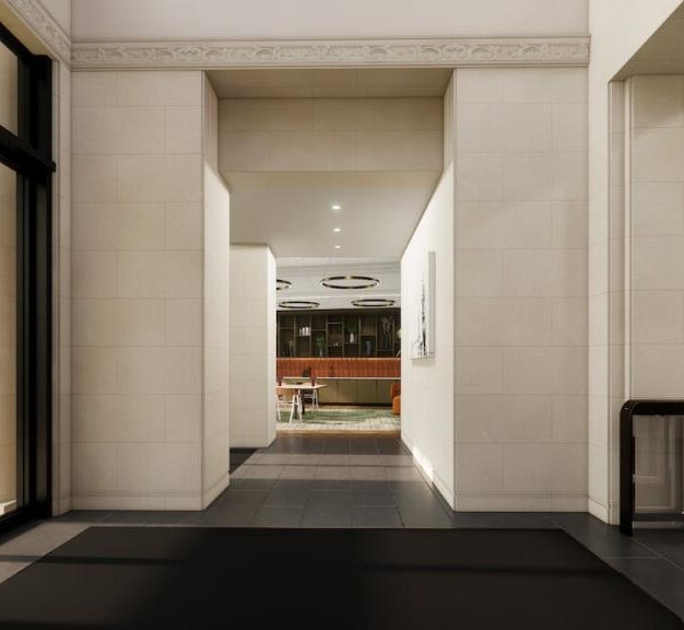 The foyer at Lombard Street, INGLEBY TRICE (Lombard Street)