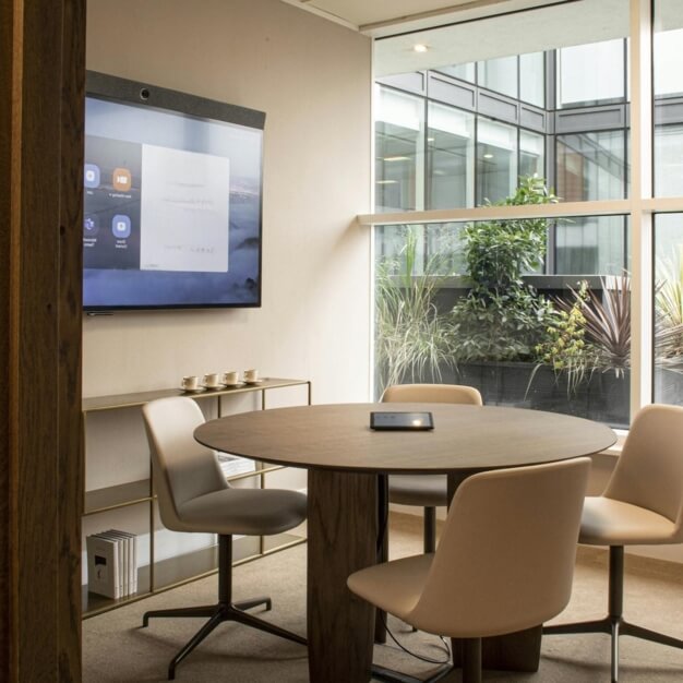 The meeting room at King William Street, Halkin Management in Monument