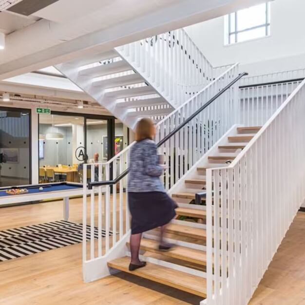 A breakout area in Moorgate, Re-defined, Moorgate